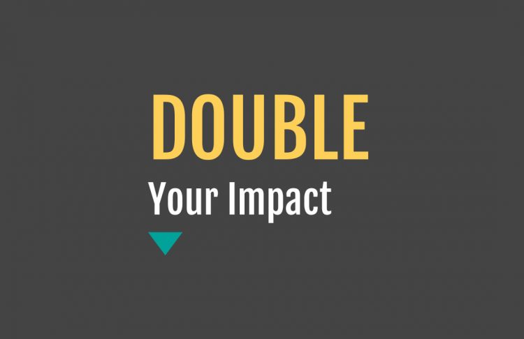 Double your impact