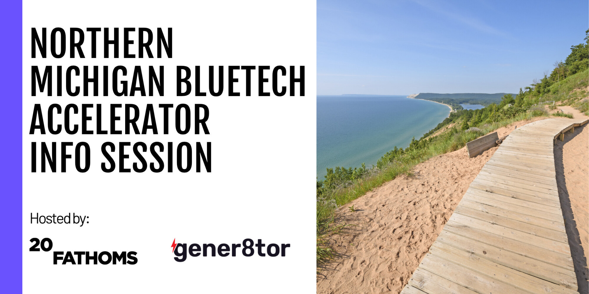 Info session for Northern Michigan's first bluetech accelerator
